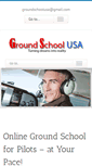Mobile Screenshot of groundschoolusa.com