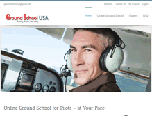 Tablet Screenshot of groundschoolusa.com